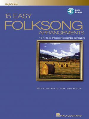 Cover of 15 Easy Folksong Arrangements (Songbook)