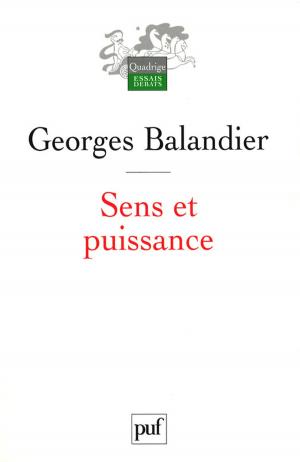 Cover of the book Sens et puissance by Jean-Luc Marion