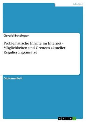 Cover of the book Problematische Inhalte im Internet - Möglichkeiten und Grenzen aktueller Regulierungsansätze by Egon Wachter