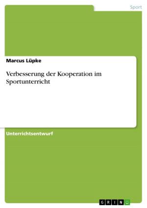 Cover of the book Verbesserung der Kooperation im Sportunterricht by Nico Mahn