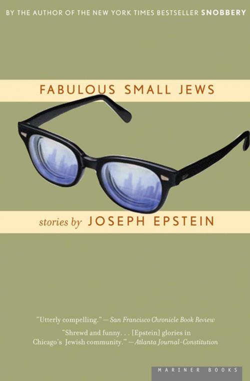 Cover of the book Fabulous Small Jews by Joseph Epstein, Houghton Mifflin Harcourt