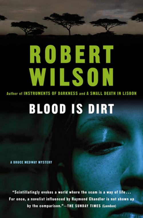 Cover of the book Blood Is Dirt by Robert Wilson, Houghton Mifflin Harcourt