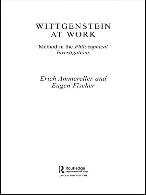 Cover of the book Wittgenstein at Work by , Taylor and Francis