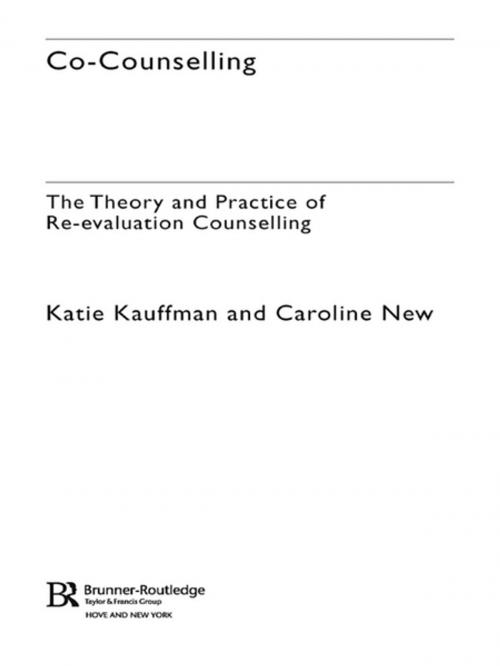 Cover of the book Co-Counselling by Katie Kauffman, Caroline New, Taylor and Francis