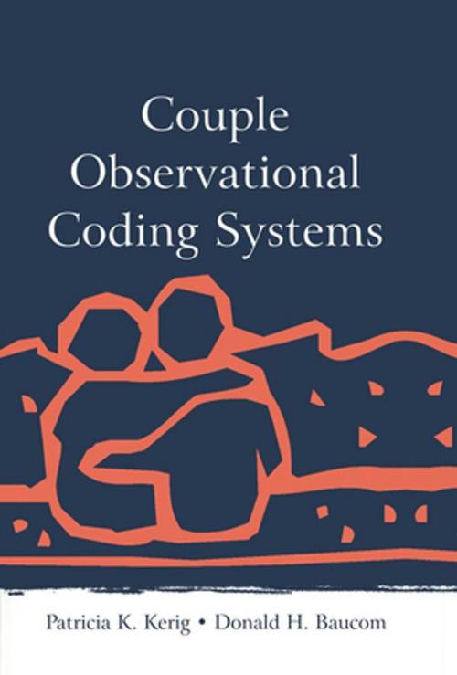 Cover of the book Couple Observational Coding Systems by , Taylor and Francis