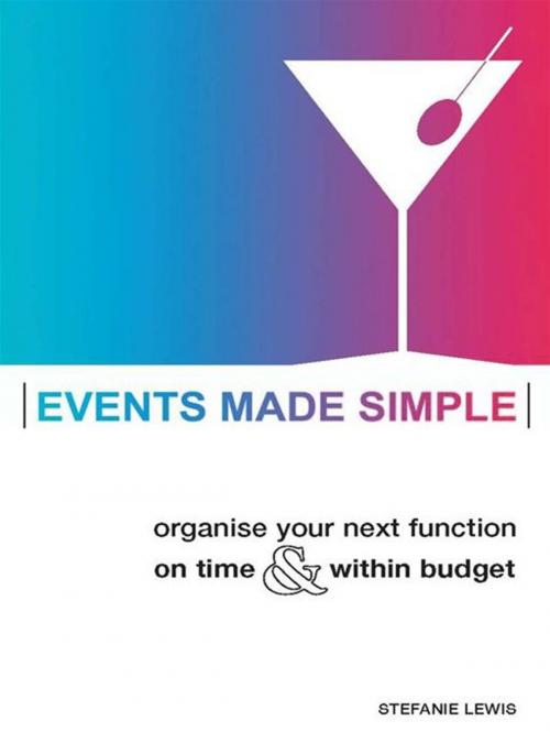 Cover of the book Events Made Simple by Stefanie Lewis, Allen & Unwin
