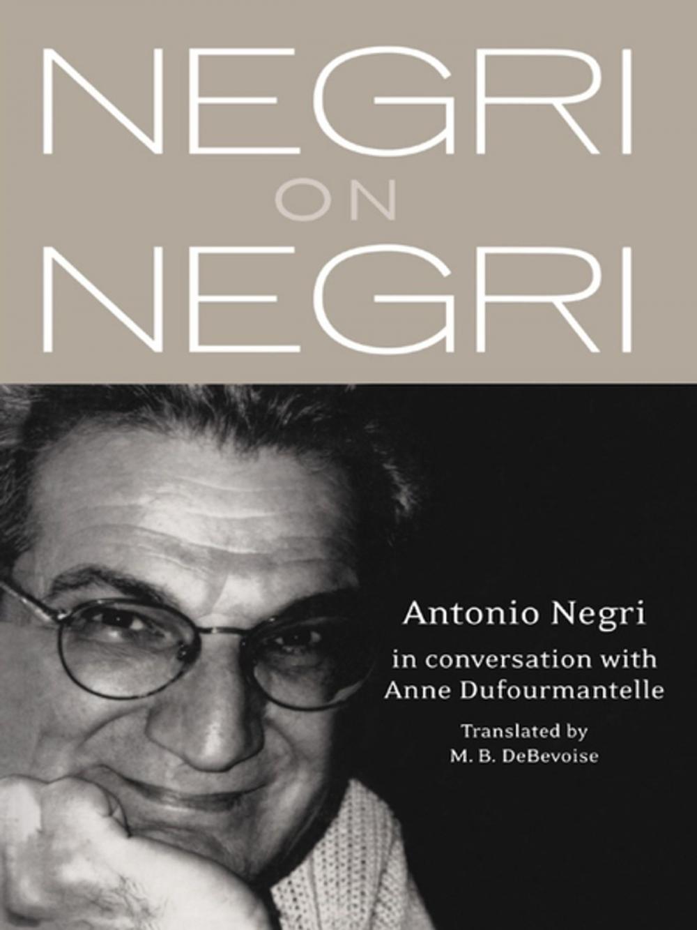 Big bigCover of Negri on Negri