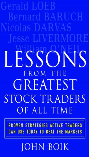 Cover of the book Lessons from the Greatest Stock Traders of All Time by Brenda Miller, Suzanne Paola