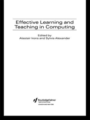 Cover of the book Effective Learning and Teaching in Computing by David Judge