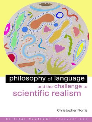 Book cover of Philosophy of Language and the Challenge to Scientific Realism
