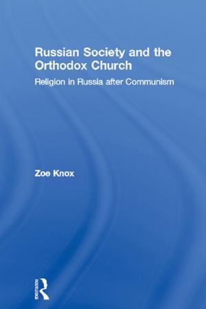 Cover of the book Russian Society and the Orthodox Church by Scott M. Cutlip
