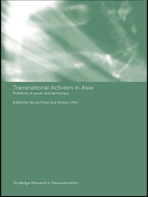Cover of the book Transnational Activism in Asia by Grace Schaub