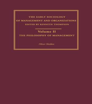 Cover of the book The Philosophy of Management by Paul Todd