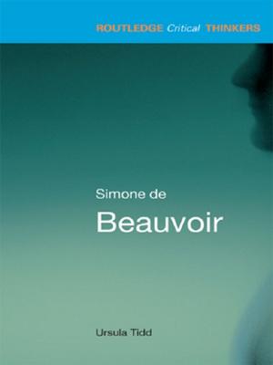 Cover of the book Simone de Beauvoir by W.P. Morrell