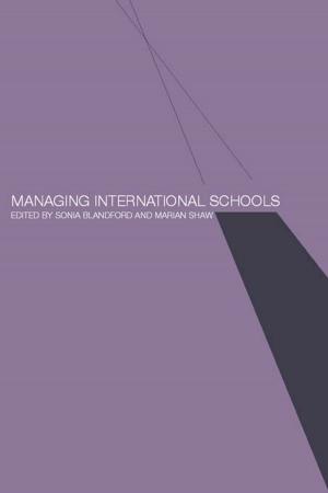 Cover of the book Managing International Schools by Malcolm Coulthard, Alison Johnson