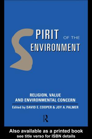 Cover of the book Spirit of the Environment by Juan Carlos Calleros-Alarcón