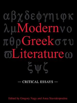 Cover of Modern Greek Literature