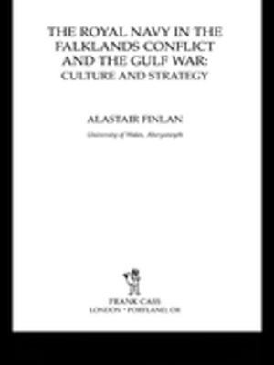 Cover of the book The Royal Navy in the Falklands Conflict and the Gulf War by Warren Grover