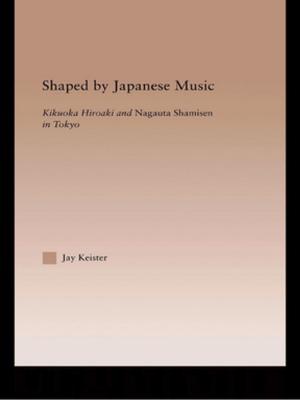 Cover of the book Shaped by Japanese Music by Tony Wilson