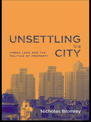 Cover of the book Unsettling the City by 