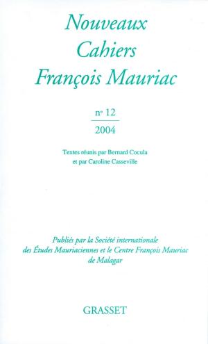 Cover of the book Nouveaux Cahiers François Mauriac N°12 by Jean Giraudoux