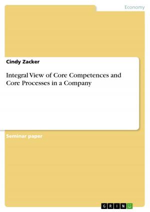 Cover of the book Integral View of Core Competences and Core Processes in a Company by Elisa Mätzig