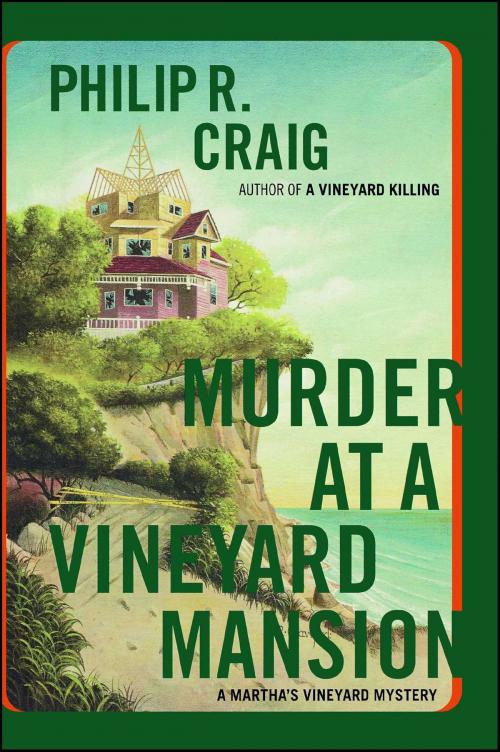 Cover of the book Murder at a Vineyard Mansion by Philip R. Craig, Scribner