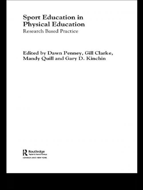 Cover of the book Sport Education in Physical Education by , Taylor and Francis