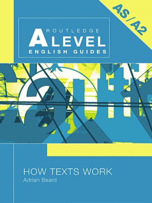 Cover of the book How Texts Work by Adrian Beard, Taylor and Francis