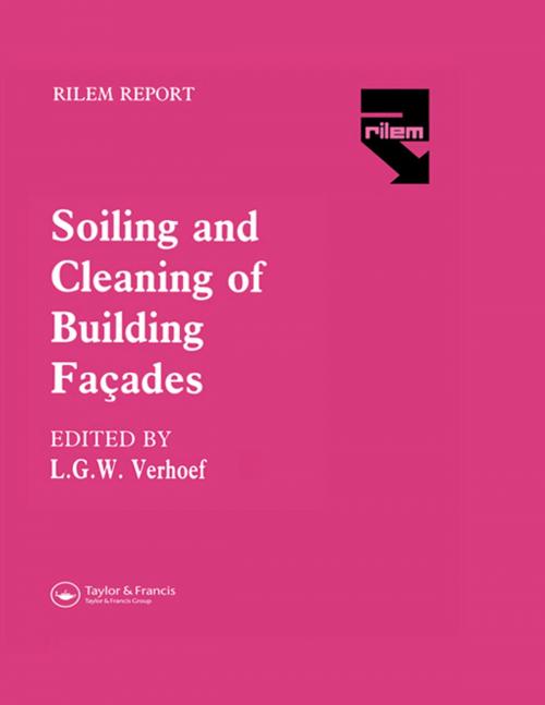Cover of the book The Soiling and Cleaning of Building Facades by , CRC Press
