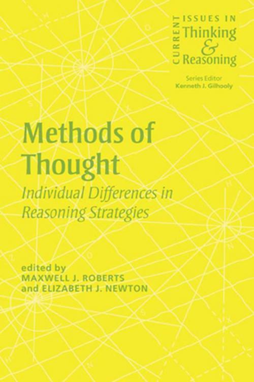 Cover of the book Methods of Thought by , Taylor and Francis