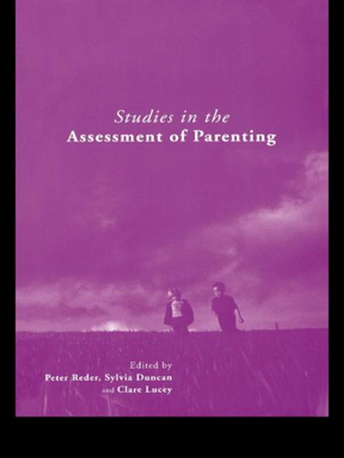 Cover of the book Studies in the Assessment of Parenting by , Taylor and Francis