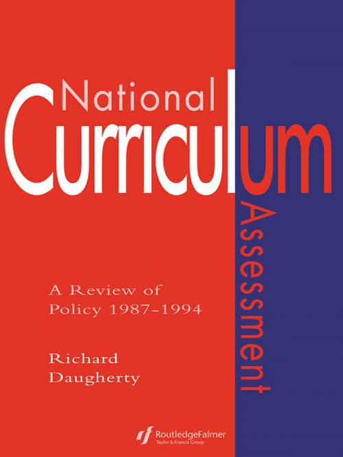 Cover of the book National Curriculum Assessment by Richard Daugherty, Taylor and Francis