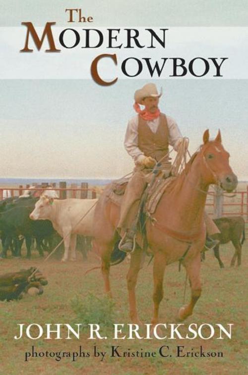 Cover of the book The Modern Cowboy by John R. Erickson, University of North Texas Press