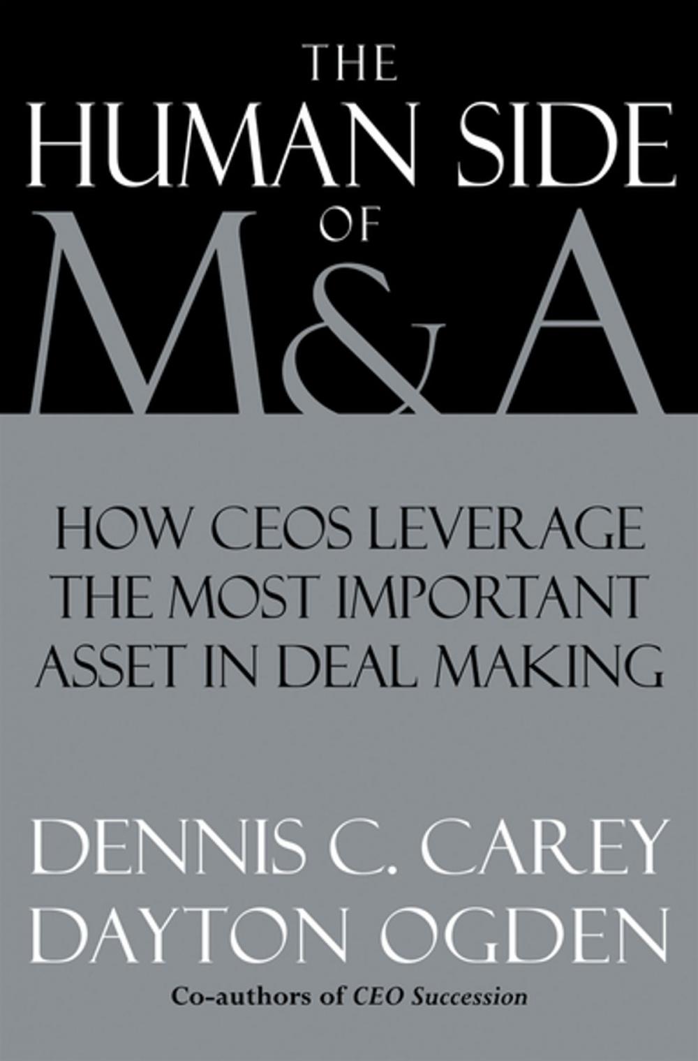 Big bigCover of The Human Side of M & A