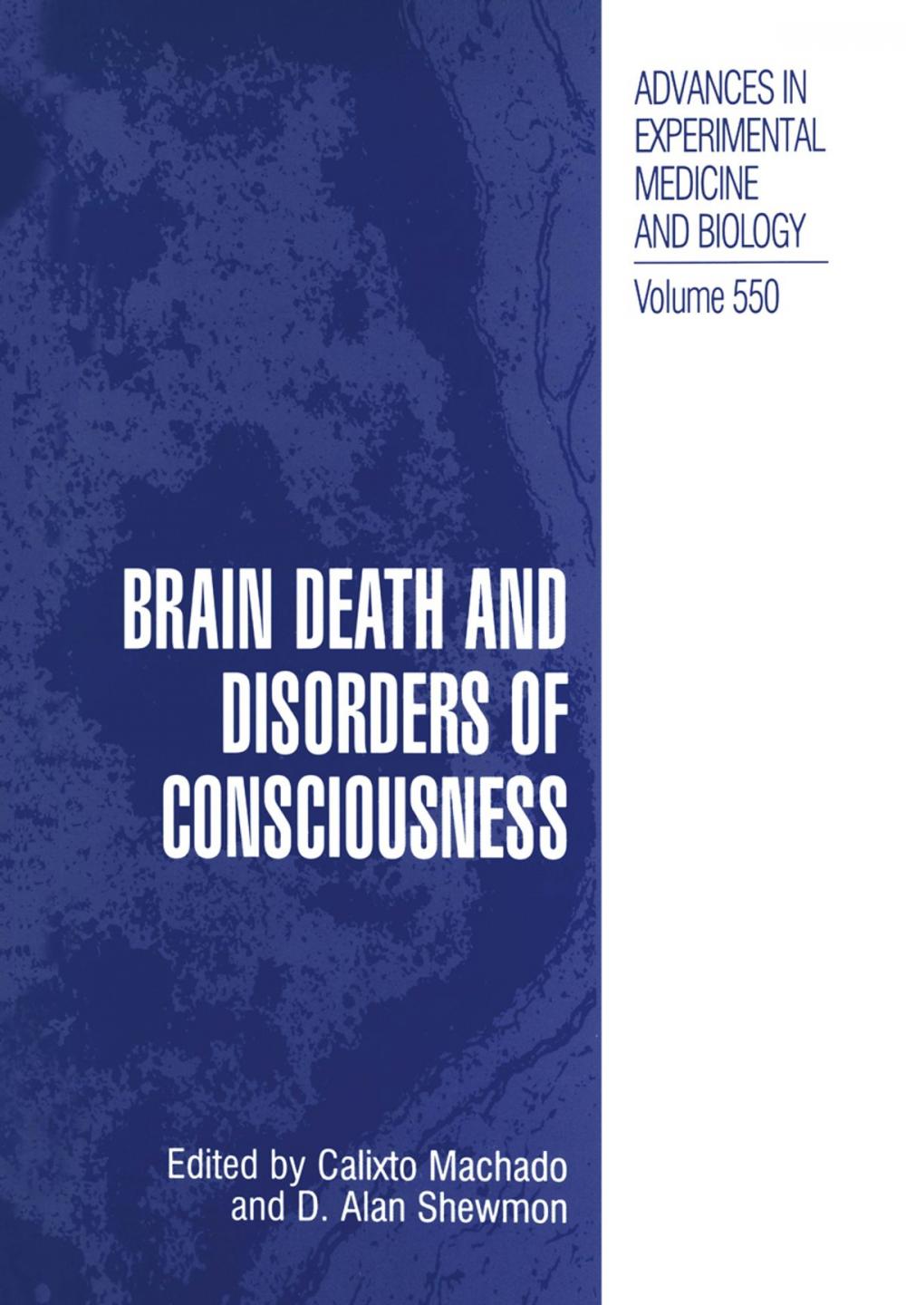 Big bigCover of Brain Death and Disorders of Consciousness