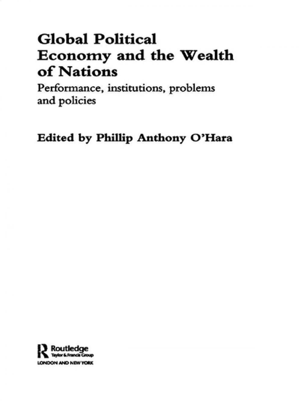 Big bigCover of Global Political Economy and the Wealth of Nations