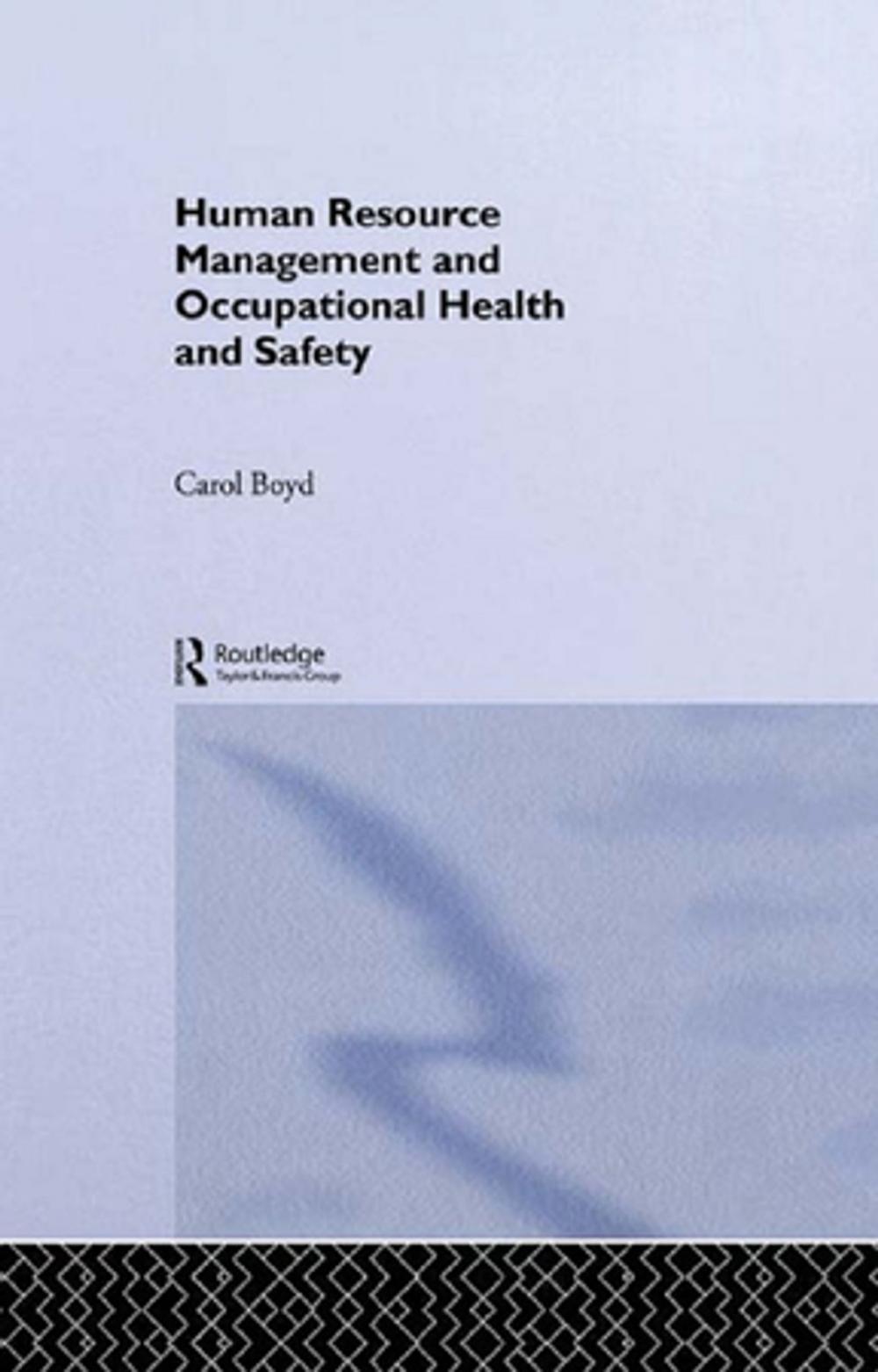 Big bigCover of Human Resource Management and Occupational Health and Safety