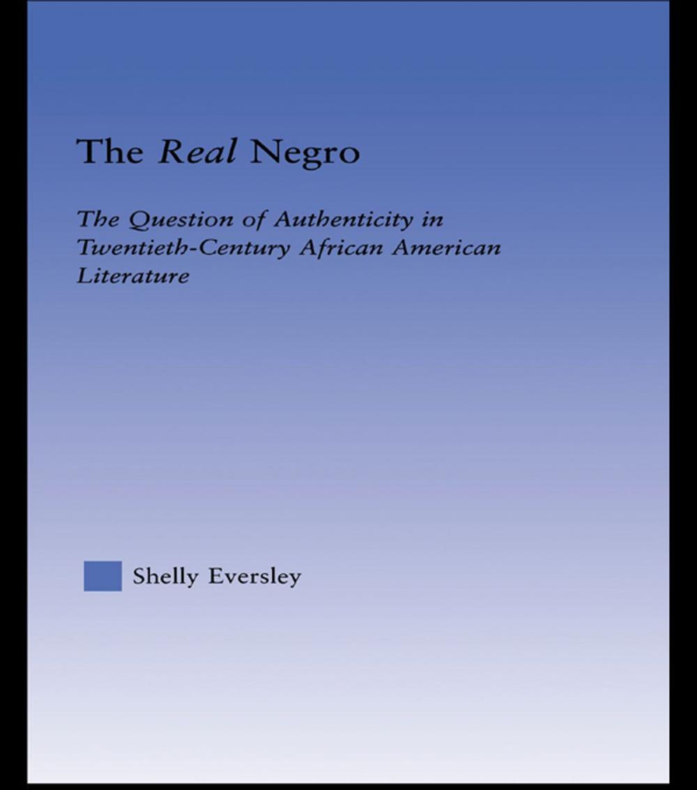 Big bigCover of The Real Negro