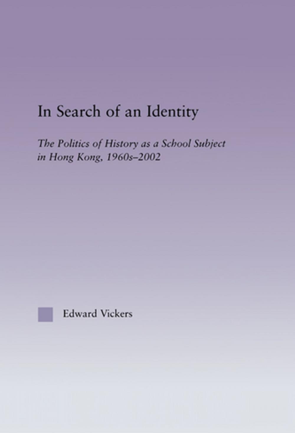 Big bigCover of In Search of an Identity