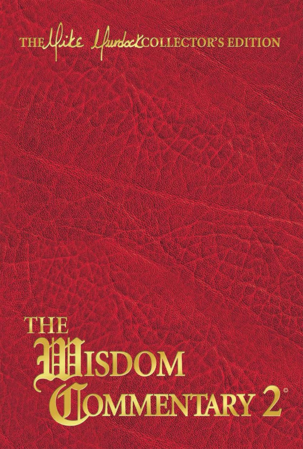 Big bigCover of The Wisdom Commentary, Volume 2