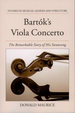 Cover of the book Bartok's Viola Concerto by David Konstan