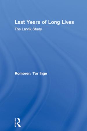 Book cover of Last Years of Long Lives