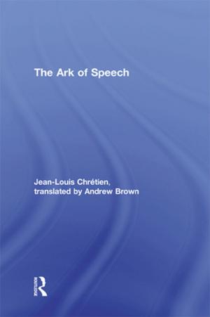 Cover of the book The Ark of Speech by Sidney J. Blatt, Ethel S. Blatt