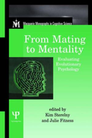 Cover of the book From Mating to Mentality by Bousfield, W R