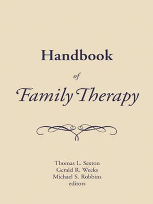 Cover of the book Handbook of Family Therapy by E. K. Hunt, Mark Lautzenheiser