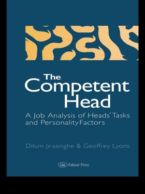 Cover of the book The Competent Head by Suehiro Kitaguchi, Alastair McLauchlan