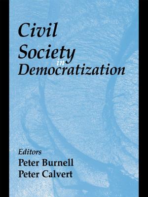 Cover of the book Civil Society in Democratization by Peter DeLeon