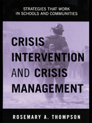 Cover of the book Crisis Intervention and Crisis Management by 