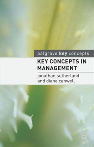 Cover of the book Key Concepts in Management by Daniela Pîrvu